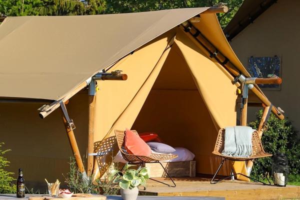 album fotografico tenda glamping